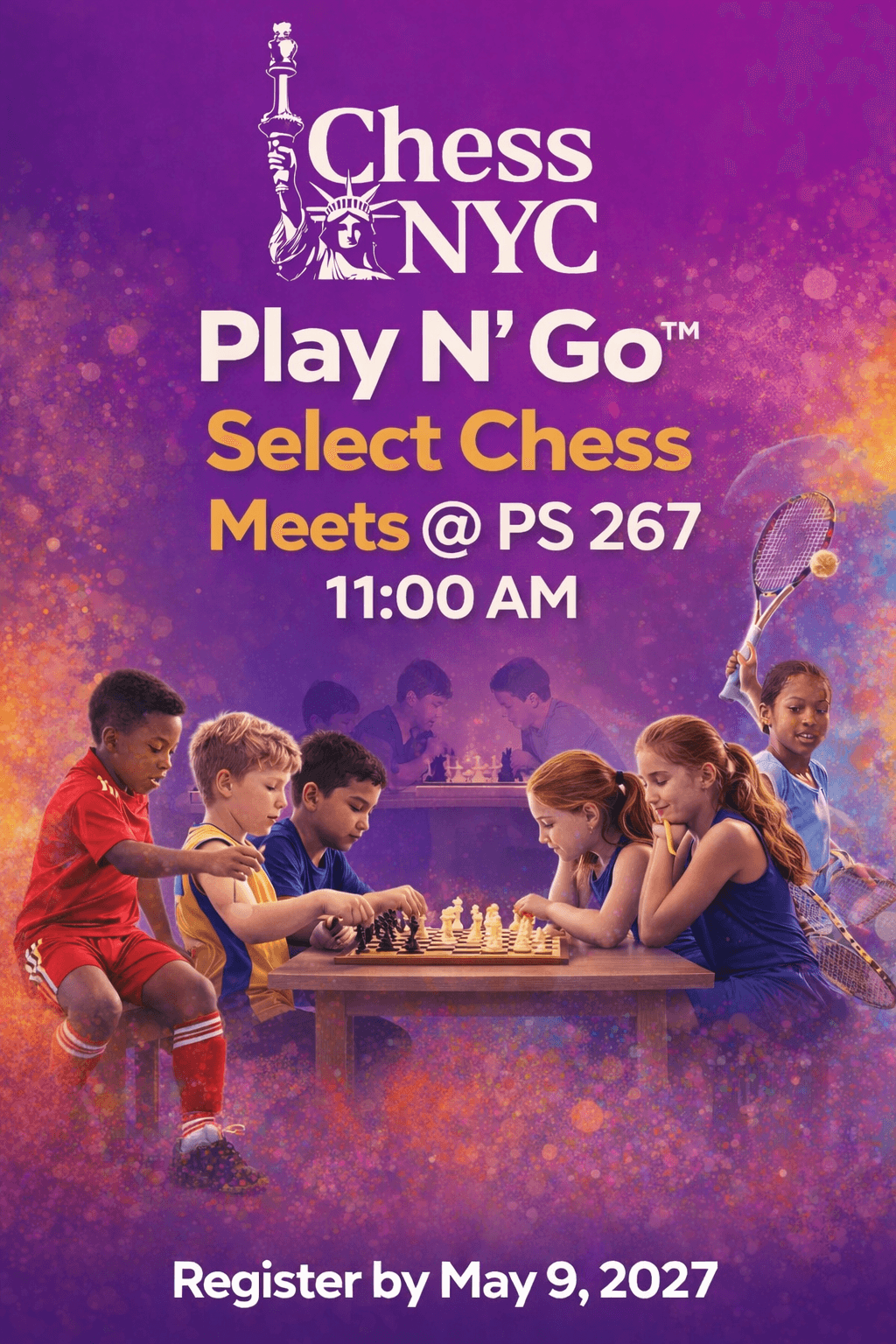 Play N’ Go™ Select Chess Meets @ PS 267 11:00 AM