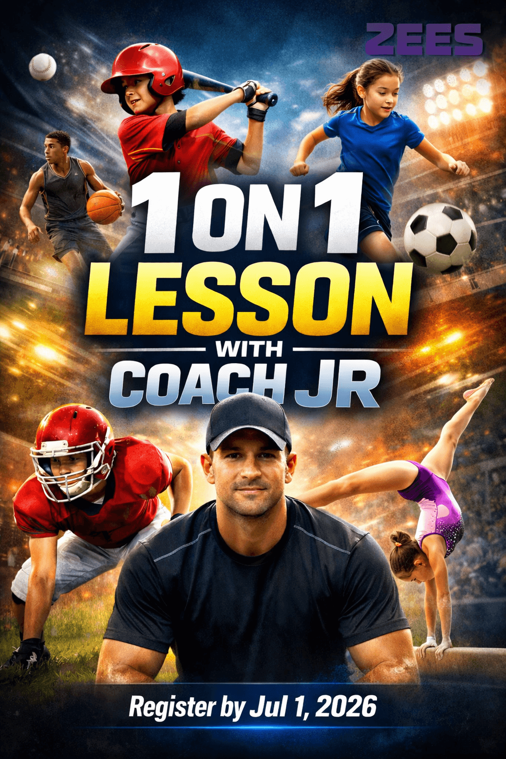 1 on 1 Lesson with Coach JR