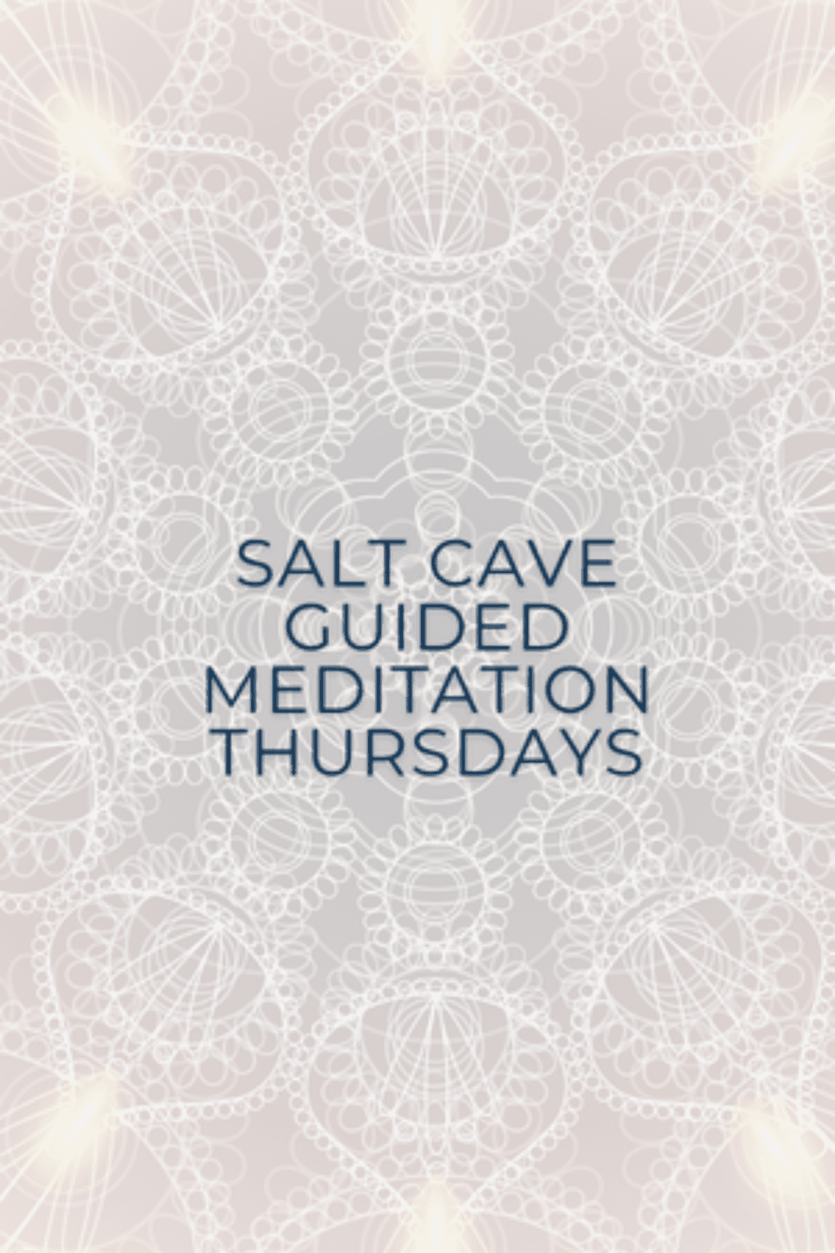 Salt Cave Guided Meditation-Thursdays