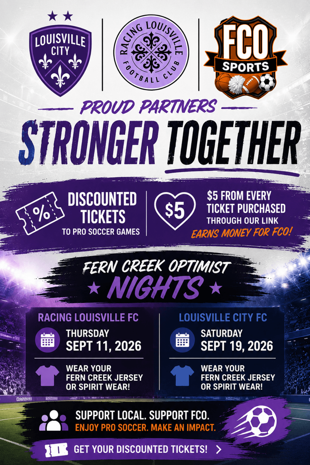 Louisville City FC & Racing Louisville Partnership
