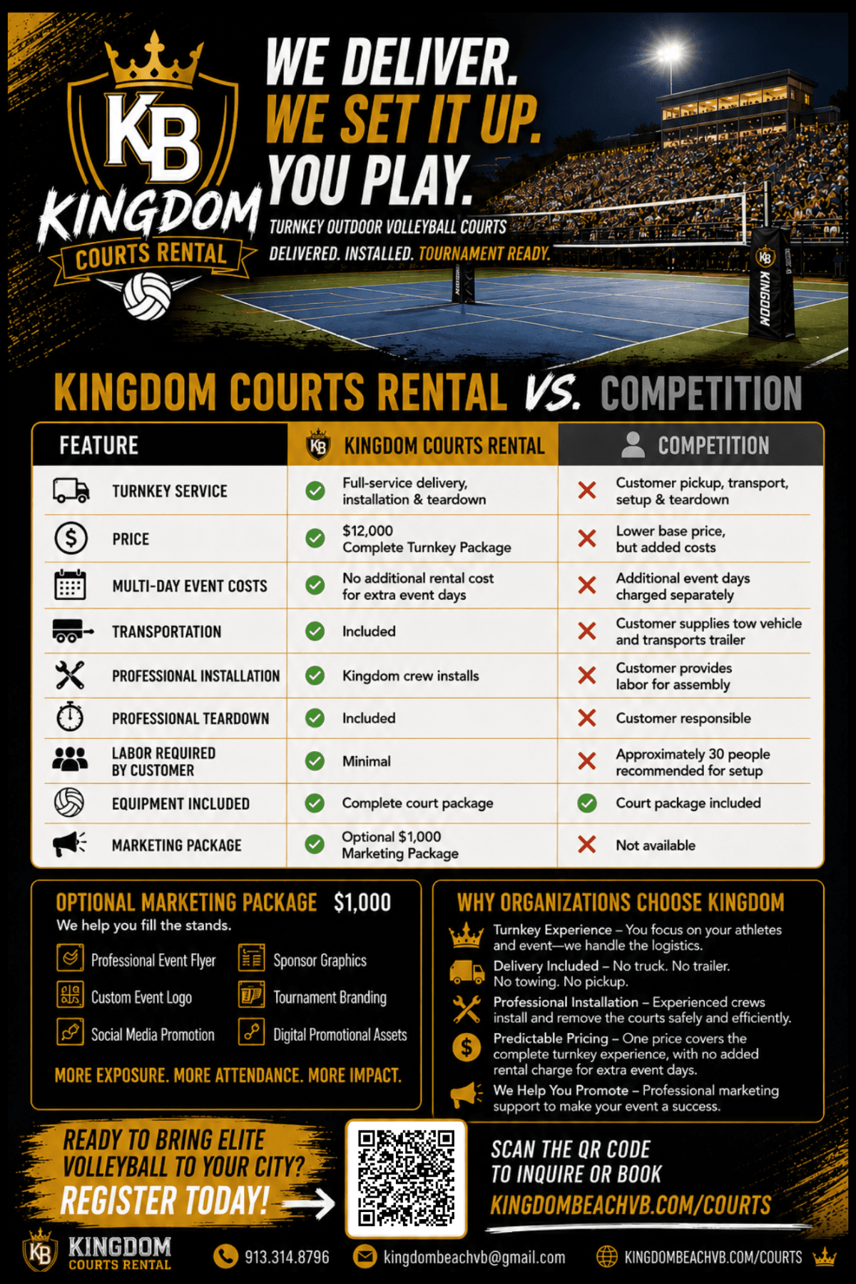 Kingdom Courts - Hard Court Outdoor