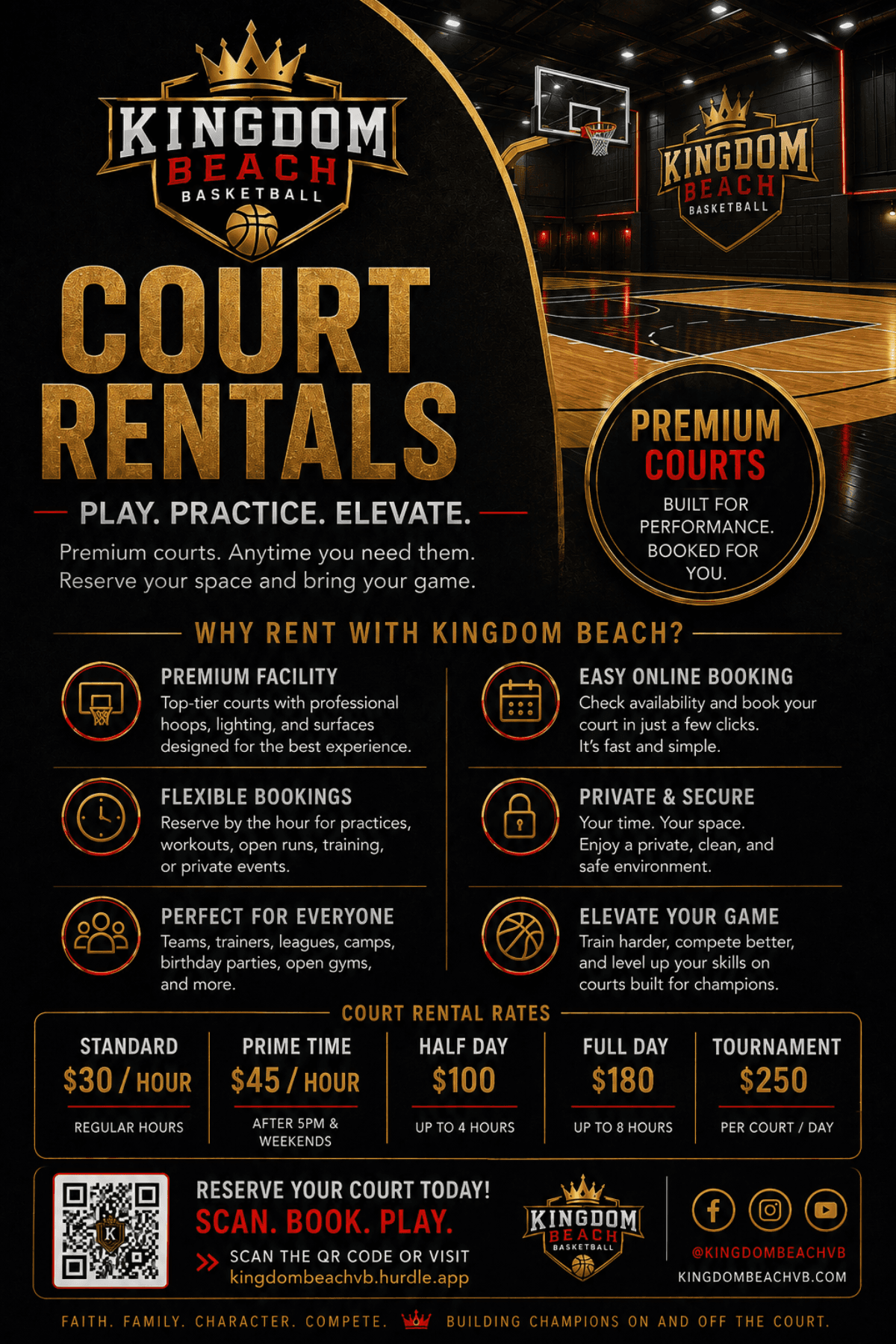 Basketball Court Rental
