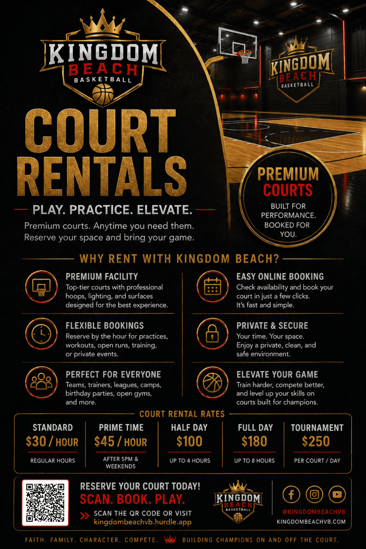 Basketball Court Rental