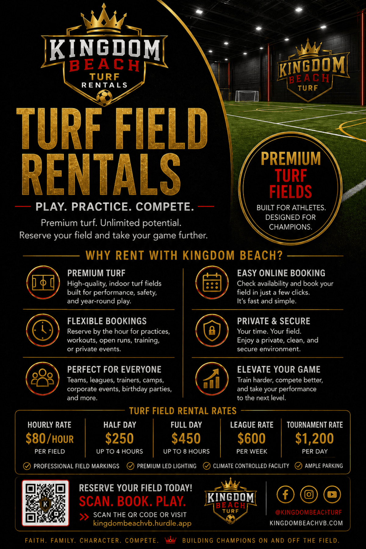 Turf Field Rental
