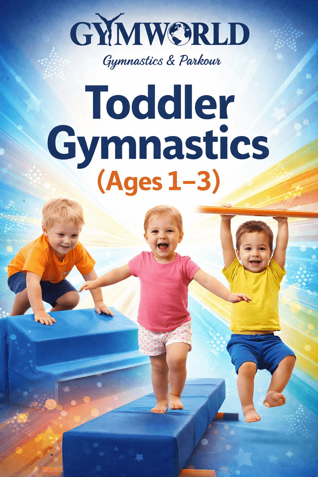 Toddler Gymnastics (Ages 1–3)