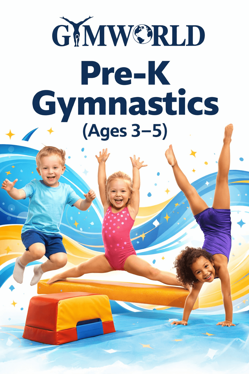 Pre-K Gymnastics (Ages 3–5)