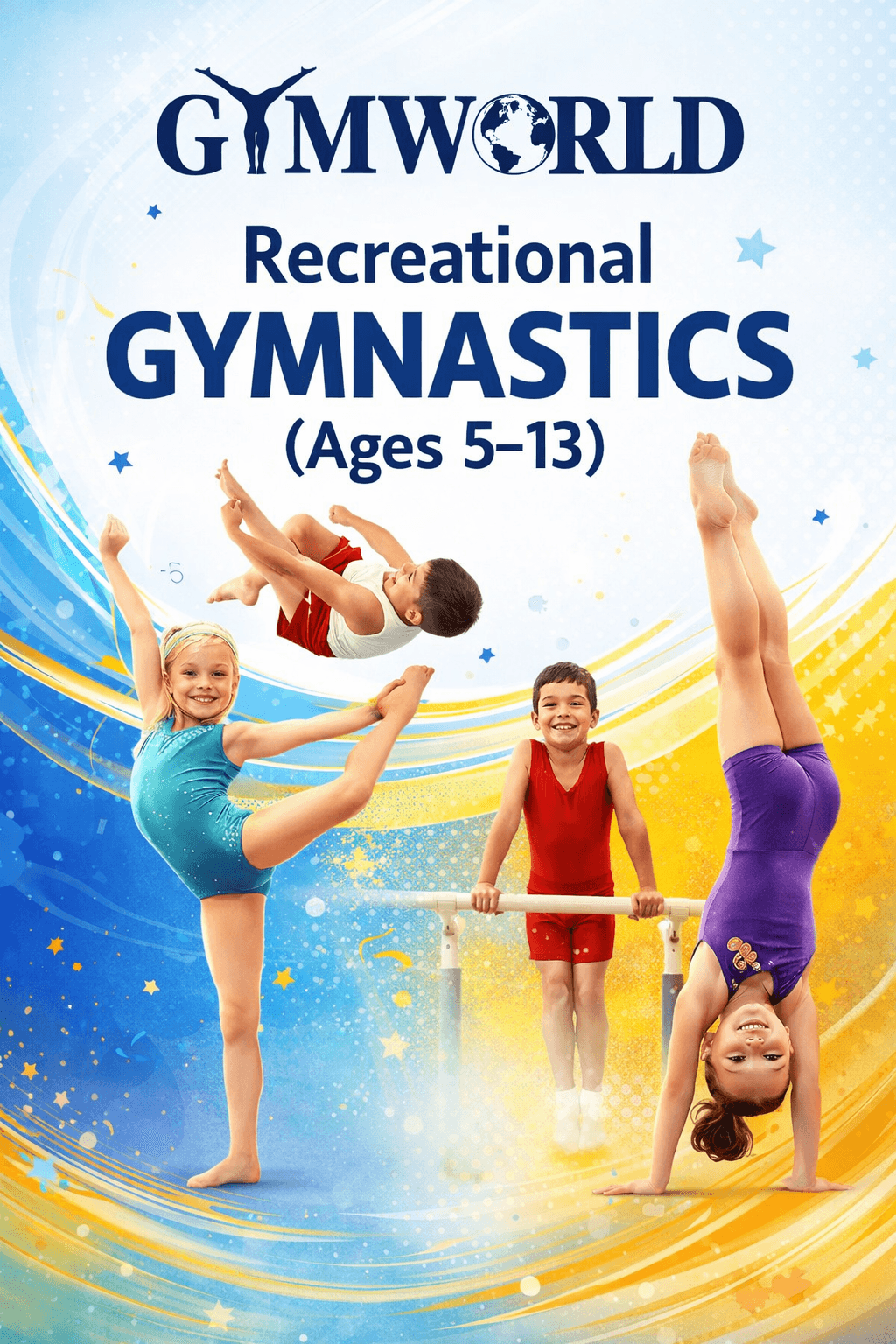 Recreational Gymnastics (Ages 5–13)