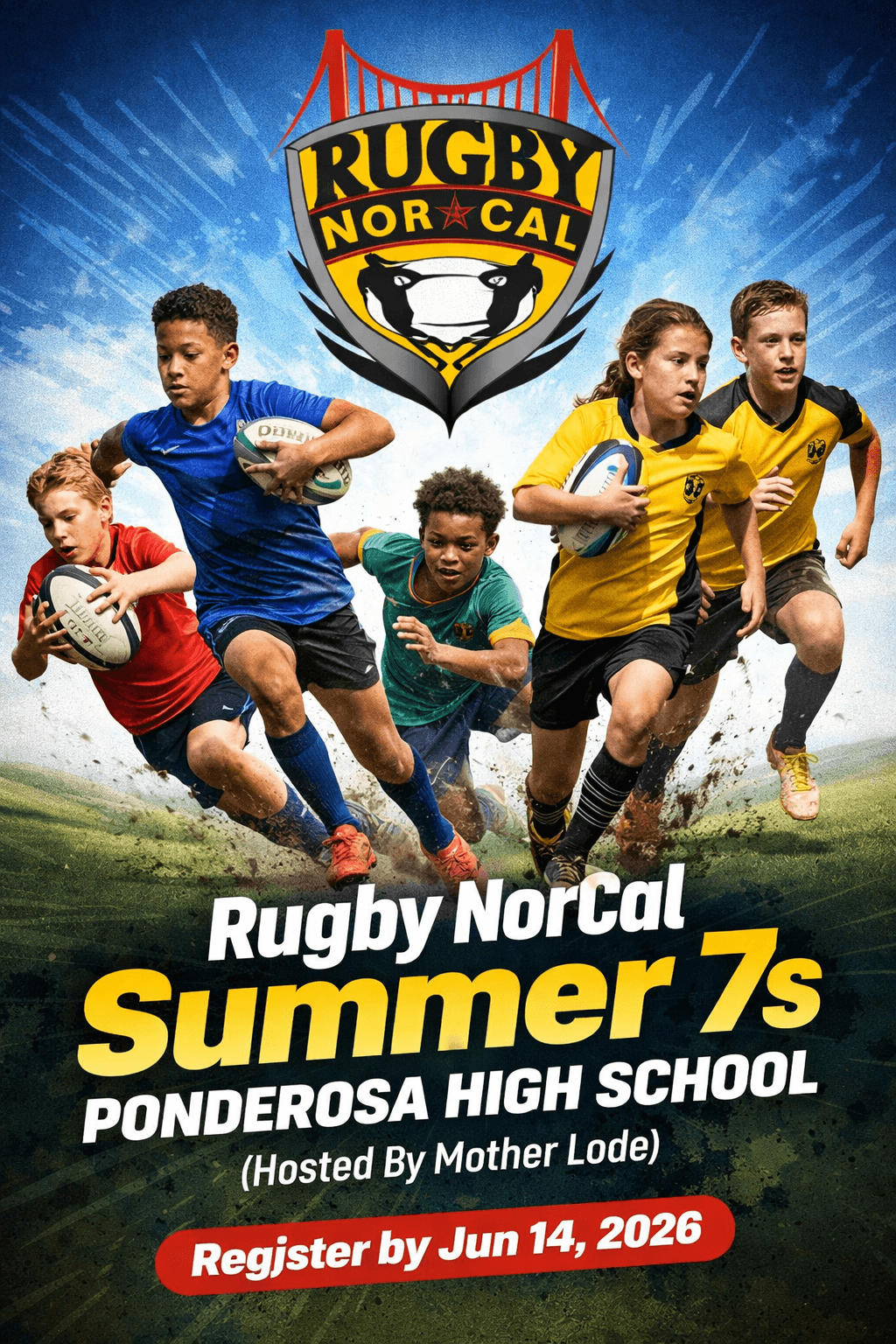 Rugby NorCal Summer 7s - Ponderosa High School (Hosted By Mother Lode)