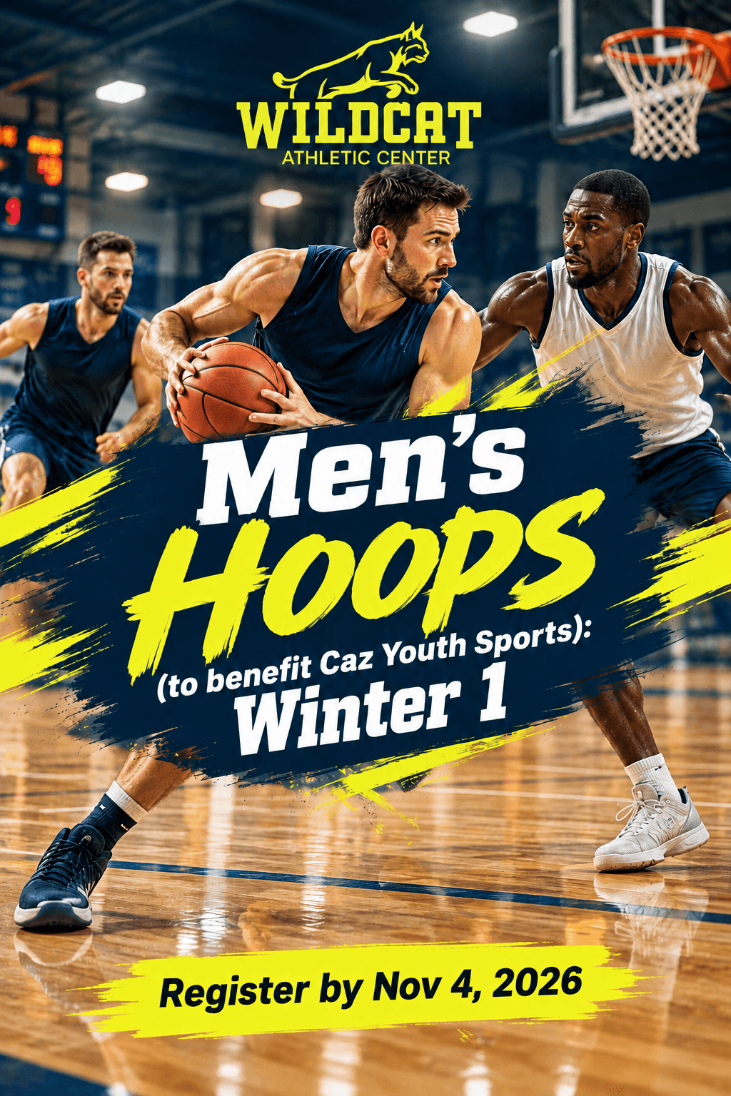 Men's Hoops (to benefit Caz Youth Sports): Winter 1