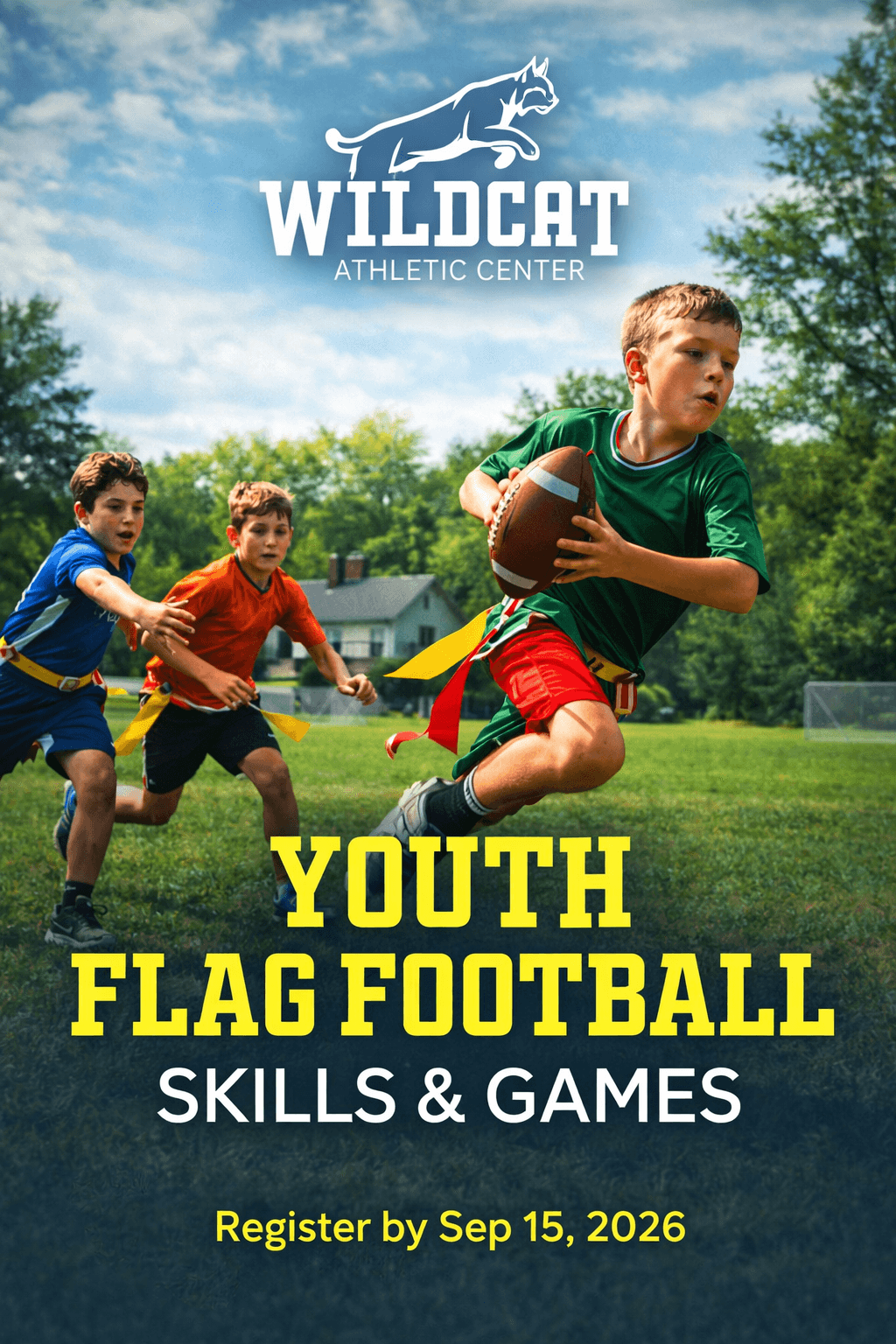 Youth Flag Football Skills & Games