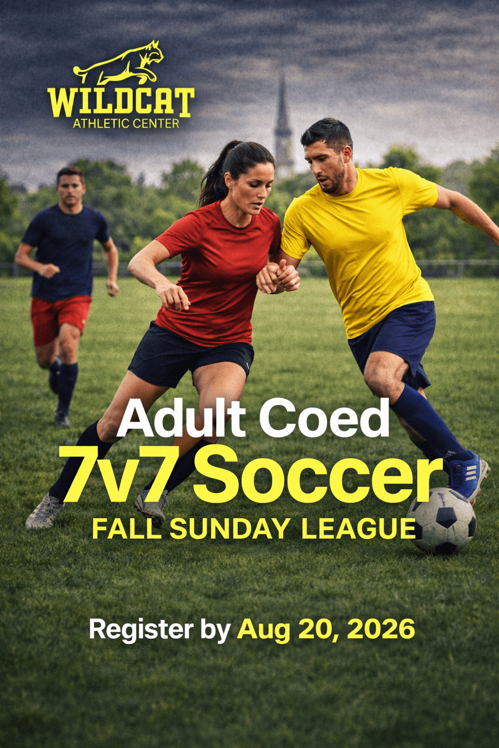 Adult Coed 7v7 Soccer - Fall Sunday League