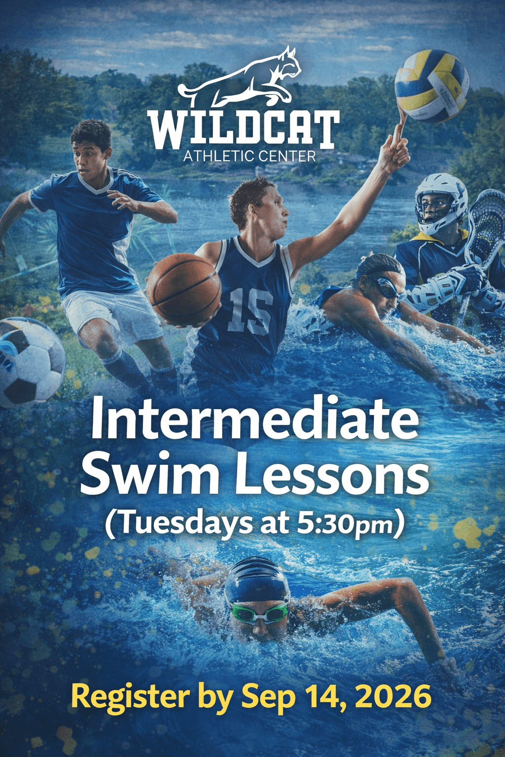 Intermediate Swim Lessons (Tuesdays at 5:30pm)