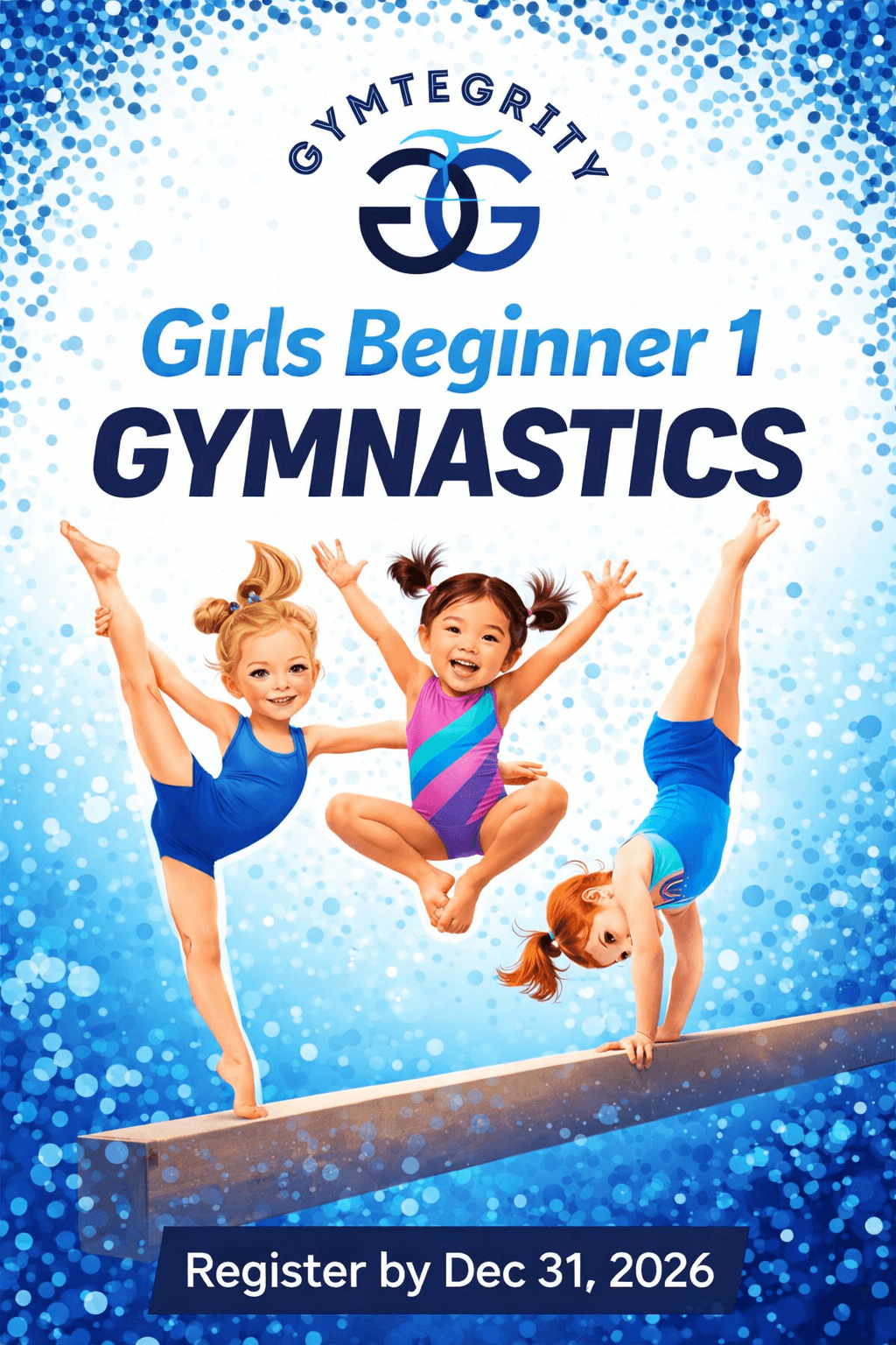 Girls Beginner 1 Gymnastics
